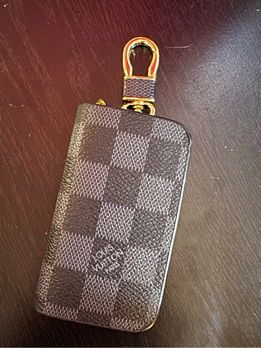 LV Key Fob Holder Keychain